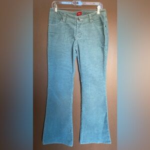 Mossimo Corduroy Flare Jeans Pants Juniors 2000s Y2K Vintage